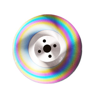 Disco de Sierra HSS Kinkelder <span class=keywords><strong>JULIA</strong></span> Karnasch Industrial OEM Circular con Recubrimiento de Ti 250-500mm - Product Image 4