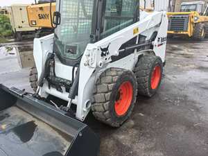 لودر صغير شعبي مستعمل من نوع بوبكات S450 S300 S160 رباعي الدفع مع دلو للبيع S300 - Product Image 5