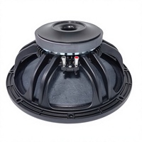 HDW-1536 Haut-parleur de graves en ferrite 15 pouces, 500W RMS, 1000W de crête, 8 Ohm, bobine mobile de 3,0 pouces pour système de sonorisation PA de scène