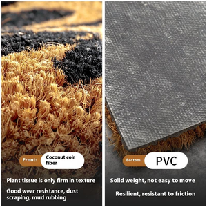 <span class=keywords><strong>Tapis</strong></span> <span class=keywords><strong>d</strong></span>'<span class=keywords><strong>entrée</strong></span> tout temps à profil bas en fibre de coco absorbante avec bordure en caoutchouc, <span class=keywords><strong>tapis</strong></span> <span class=keywords><strong>d</strong></span>'extérieur robuste - Product Image 6