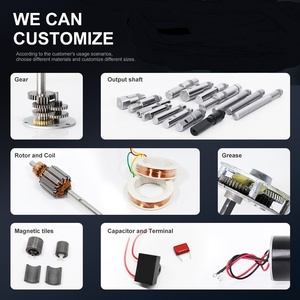 Motore DC ad Alta Velocità XD5D90-12A18S, 3000 <span class=keywords><strong>Giri</strong></span> <span class=keywords><strong>al</strong></span> <span class=keywords><strong>Minuto</strong></span>, 90 Watt, Adatto per Dispositivi di Trasmissione Automatica - Product Image 3