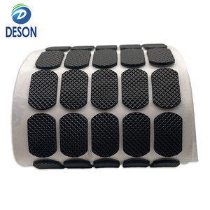 Garniture ronde en caoutchouc de silicone antidérapante et d'absorption des chocs Deson coussinet en caoutchouc de silicone avec adhésif - Product Image 3