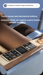 Kursi pijat VCT-109B, kursi pijat 4D seluruh badan gravitasi tanpa panel samping yang dapat ditarik otomatis - Product Image 5