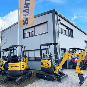 Mini-excavatrice sur roues de 1,6 tonne SE16SR, rotation zéro, profondeur de creusement de 2270 mm, avec moteur, pour travaux municipaux - Product Image 3