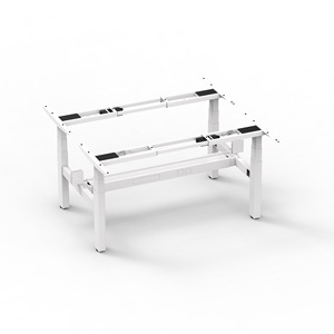 Escritorio de Oficina Ajustable con Marco Metálico, Altura Ajustable, Diseño Minimalista Independiente con Opción de Expansión - Product Image 2