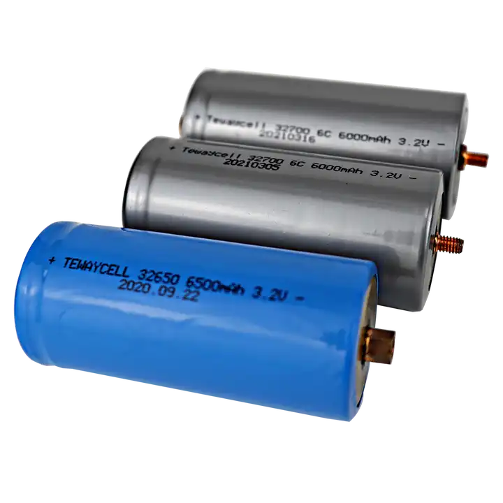 LiFePO4 Cylindrical 32700 Cells; 6000 mAh 3.2 V LFP – Full Battery