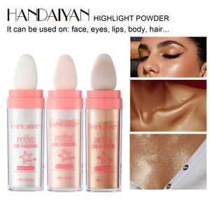 Handaiyan Polvo De Hadas Golden Face Clavicule Yeux Lèvres Corps <span class=keywords><strong>Cheveux</strong></span> Surligneur Poudre à tapoter Fairy Bomb Shimmer Highlight - Product Image 3
