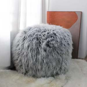 Yiyuan moderne japonais minimaliste pouf canapé-lit pour adultes Style européen rempli pouf avec éponge écrasée pour salon - Product Image 3