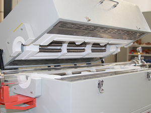 Kunden spezifischer Mehrzonen-Elektro rohrofen mit Außen durchmesser 60 80 120mm Quarz rohr, der im Rotations rohrofen installiert werden kann - Product Image 3