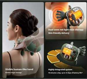 Almohada de Masaje Cervical 2026, Superventas, con Infrarrojos, <span class=keywords><strong>Fisioterapia</strong></span>, Calor y Amasamiento para Aliviar el Dolor de Cuello y Hombros, Masajeador 3D - Product Image 6