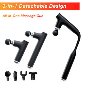 <span class=keywords><strong>Pistolet</strong></span> de <span class=keywords><strong>massage</strong></span> détachable à long manche 3-en-1, vibrant sans balais, personnalisable OEM, pour <span class=keywords><strong>massage</strong></span> corporel complet, cou, épaules, fascia et tissus profonds - Product Image 1