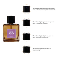 Diffuseur Électrique d'Arômes en Verre Écologique Grande Capacité 500ml, Distributeur de Parfum à Bâtonnets pour Maison et Hôtel, Longue Durée de Vie
