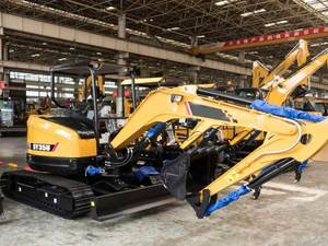 รถขุดขนาดเล็ก Sany SY35U Zero Tail Swing 3.5 ตัน แบบตีนตะขาบ เครื่องยนต์ Yanmar เครื่องจักรอเนกประสงค์ขนาดกะทัดรัด พร้อมส่งออก - Product Image 5