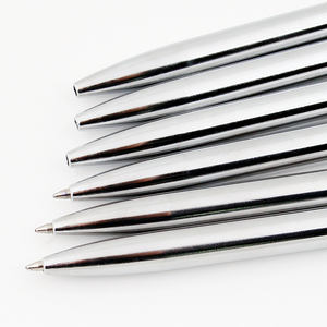 Stylo bille miniature en métal de haute qualité, petit format, avec logo personnalisé - Product Image 6