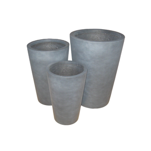 Ready To Ship <b>Large</b> <b>Fiberglass</b> <b>Planter</b> Set For Hotels Offices And Gardens Lightweight Strong Weather Resistant Easy To Maintain - Product Image 1