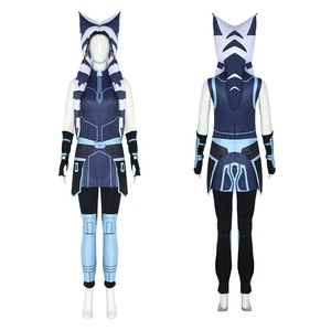 Conjunto de Disfraz de Héroe para Mujer al por Mayor, Disfraz de Personaje de la Película Guerra de Clones para Cosplay, Traje para Fiesta de Halloween - Product Image 1