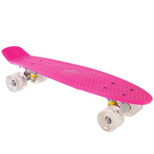 Patineta de madera de doble kick, completa, tipo skateboard - Product Image 3