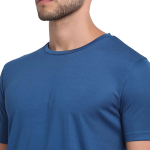 T-shirts pour hommes, chemise rayée, imprimé, légère, bicolore, formelle, surdimensionnée, 100% coton tricoté, jaune avec noir, deux couleurs - Product Image 5