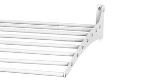 2023 étendoir mural à 7 tiges caché, ligne de vêtements extérieure intérieure pliante verticale - Product Image 3