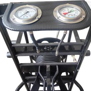 प्रीमियम चार सिलेंडर एसबीए ट्रॉली शॉर्ट टाइम एयर सप्लाई दोहरी गेज लाइव निगरानी औद्योगिक फायरफाइटिंग लचीला - Product Image 5