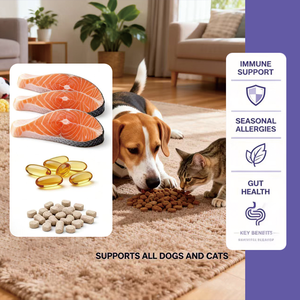 <strong>Dog</strong> Allergy Chews with <strong>Fish</strong> <strong>Oil</strong> &amp; Probiotics - Seasonal Itching Relief, Immune &amp; Skin Support (ODM/OEM) - Product Image 6