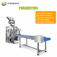 Machine d'emballage rotative à grande vitesse 420Z à 4 soudures latérales pour bonbons, haricots, épices, friandises pour animaux de compagnie – Machine automatique de remplissage et de scellage de sacs