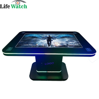 Mesa Táctil Interactiva de 55 Pulgadas, Pantalla Digital Multitáctil para Comercios, Salas de Exhibición, Entretenimiento