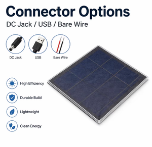 Panel Solar Mini <span class=keywords><strong>Sunpower</strong></span> ETFE Completamente Sellado e Impermeable, Adhesivo y Personalizable con Bordes Suaves para Dispositivos GPS - Product Image 3