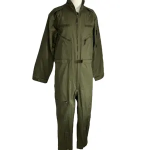 Mens Long Sleeve Coverall Stain and Wrinkle Resistant Work Jumpsuit Uniform  