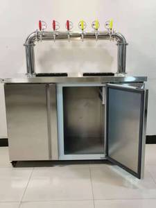 Distributeur de bière commercial, distributeur de jus, <span class=keywords><strong>6</strong></span> robinets de bière, distributeur de fûts, refroidisseur de bière, distributeur de bière, kegerator - Product Image 5