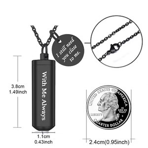 Collares <span class=keywords><strong>para</strong></span> Cenizas <span class=keywords><strong>de</strong></span> Acero Inoxidable 316, Resistentes al Agua y al Deslustre, Chapados en Oro <span class=keywords><strong>de</strong></span> 14k y 18k - Product Image 2