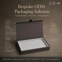Boîte cadeau rigide magnétique de luxe OEM ODM FSC ISO SGS Finition mate Taille personnalisée Insert MOQ 500