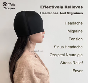Gorro de Hidrogel para Terapia de Frío/Calor - Alivio Rápido para Migrañas y Dolor de Cabeza Diario, También Sirve como Funda Refrigerante para Botellas de Vino - Product Image 3