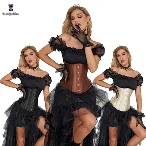  Short Torso Waist Trainer Corset for Women Tummy