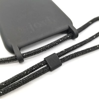 Verstelbare Nieuwe Mode Crossbody Bling Strass Touw Mobiele Telefoon Lanyard Mobiele Telefoon Riem String