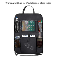 Organizador de Asiento de Coche, Organizador Multiusos Duradero para el Respaldo del Asiento del Coche, Bolsa de Almacenamiento Lavable para el Asiento del Coche, Caja de Almacenamiento para el Respaldo del Asiento