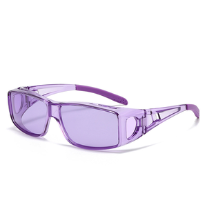 फैशनेबल आउटडोर ड्राइविंग गॉगल एयर गॉगल व्यक्तिगत धूल-प्रमाण एक लेंस दोहरे उपयोग वाले चश्मे - Product Image 3