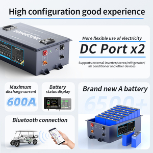Lifepo4 Golfkar Batterij 48 V 100ah 200ah Lifepo4 Golfkar Batterijen 48 Volt 72ah 105ah 160ah Elektrische Golf Auto Accu - Product Image 4