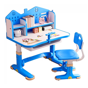 Meubles de classe scolaire, ensemble de table et de chaise pour enfants, bureau et chaise pour étudiants pour l'étude à domicile - Product Image 4
