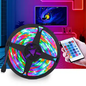 5050 Smart Light Led Strip Self-Adhesive Bluetooth Waterproof Led Light Strip Set RGB 5 M Light Strip