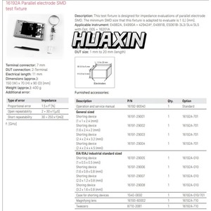 Keysight 16092A <b>Spring</b> <b>Clip</b> Fixture Frequency: DC to 500MHz DC Bias: -40V to 40V - Product Image 4