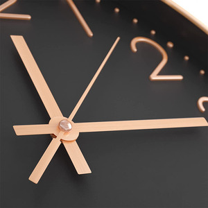 11.8Inch Chính Xác Đồng Hồ Treo Tường Chính Xác Thạch Anh Quét Phong Trào Lớn Im Lặng Trang Trí Treo Đồng Hồ Cho Phòng Khách - Product Image 3