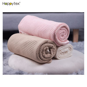 Couverture cellulaire en coton biologique pour bébé, plaid de haute qualité, Extra doux, peau lisse, douce, pour panier - Product Image 4