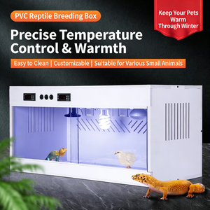 Terrarios <span class=keywords><strong>de</strong></span> PVC para Reptiles <span class=keywords><strong>y</strong></span> Mascotas Exóticas como Dragones Barbudos, Avestruces, <span class=keywords><strong>Serpientes</strong></span>, Tortugas, Aves <span class=keywords><strong>y</strong></span> Erizos - Product Image 4