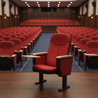Moderne Hochwertige Komfortable Sitze für Theater Kinosessel Schulbestuhlung Kirchenstühle
