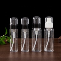 Bouteille pulvérisatrice à jet continu de qualité supérieure, plusieurs tailles, vente en gros, vide, en PET, avec pulvérisateur à gâchette à brume fine, emballage personnalisé avec logo