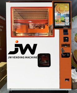 Distributeur automatique de jus d'orange frais entièrement automatique pour la station d'autoroute de parc d'attractions de restaurant d'aéroport avec la vente de 24 heures - Product Image 5