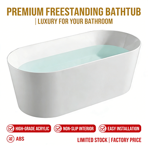 Bañera <span class=keywords><strong>de</strong></span> Hidromasaje Moderna Independiente para <span class=keywords><strong>Baño</strong></span>, Bañera <span class=keywords><strong>de</strong></span> Superficie Sólida para Interiores, para Uso Doméstico y en Hoteles, para Adultos - Product Image 6