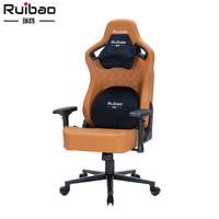 Ruibao Chaise de jeu de course PC sur ordinateur bon marché design nouveau luxe personnalisé Chaise de jeu ODM OEM en cuir PU fauteuil de jeu inclinable