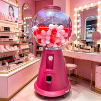 Distributeur automatique de mini-capsules chinois avec éclairage LED, capacité de 260 capsules, prise en charge de la langue anglaise pour utilisation en centre commercial